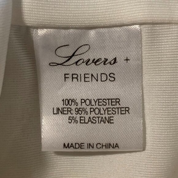 Lovers + Friends Women's 2 Piece V Neck‎ Sleeveless Floral Dress Set Size XS/S - Picture 9 of 15